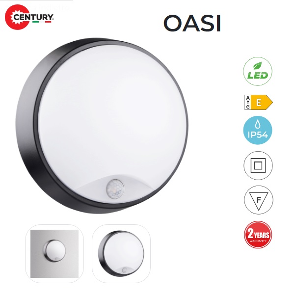 Plafoniera LED Oasi Tonda 14w Luce Natura 1600 Lumen